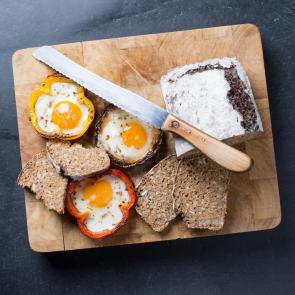 Oeufs au plat ensoleillés